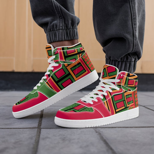 Ethnic Essence High-Top Sneakers