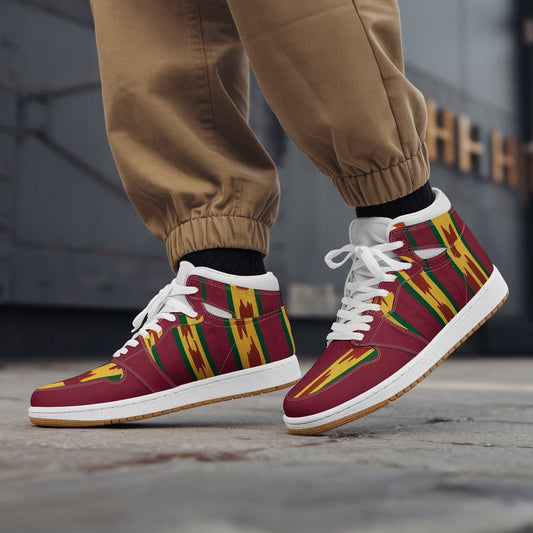 Dynamic Kente Stride High-Tops