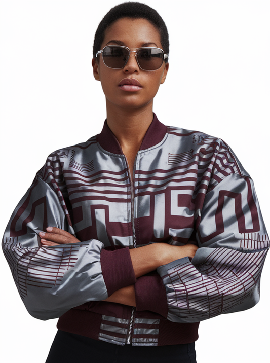 Women's Tribe Fusion Bomber Jacket - 4XL